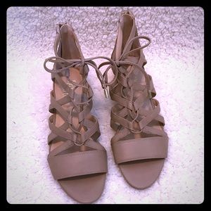 Franco Sarto tan sandals